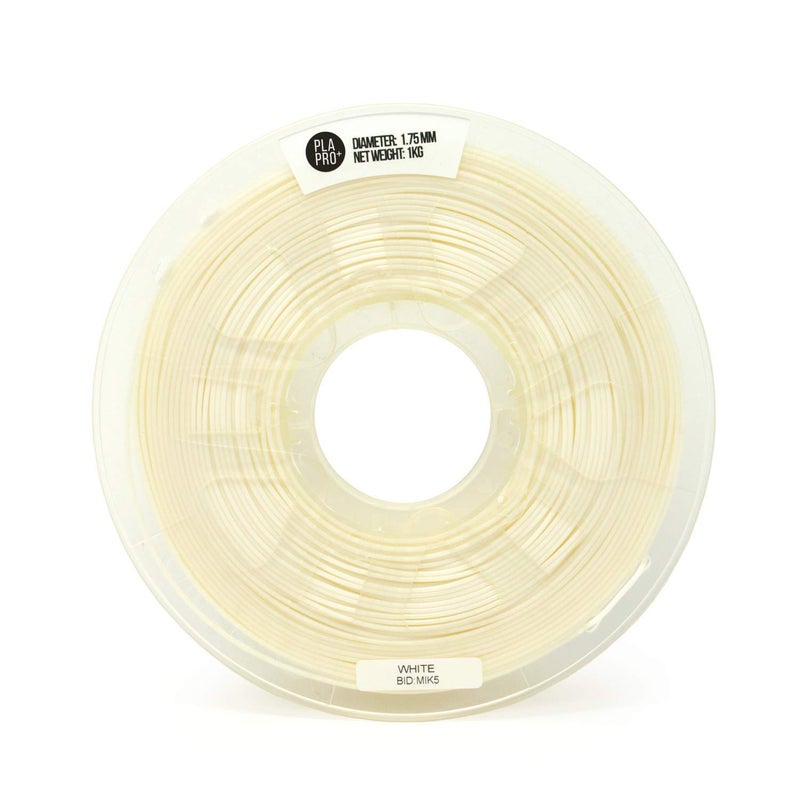 Gizmo Dorks PLA Pro Plus 3D Printer Filament 1.75mm 1kg, Engineering Grade White - Image 2
